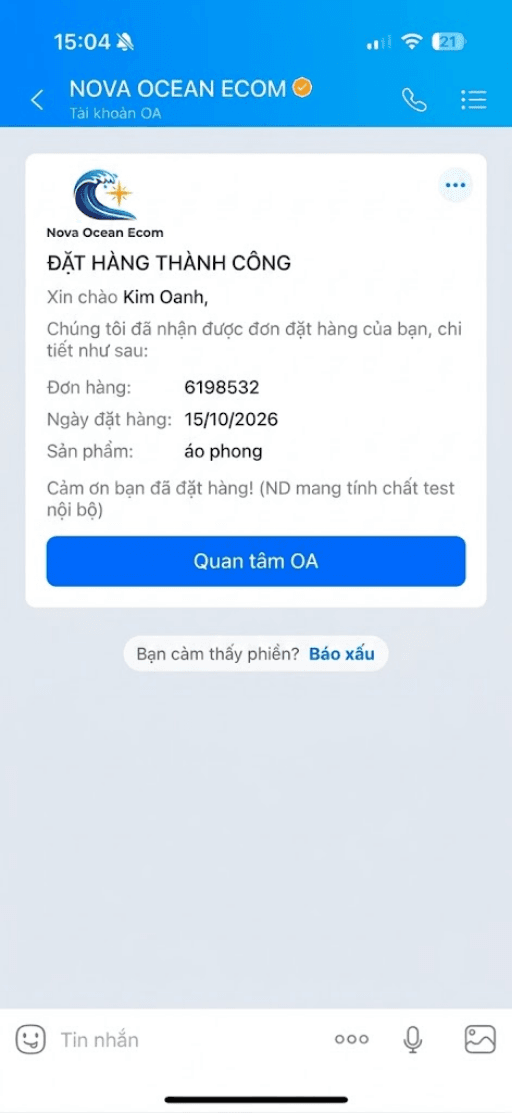 Tin Giao Dịch 1