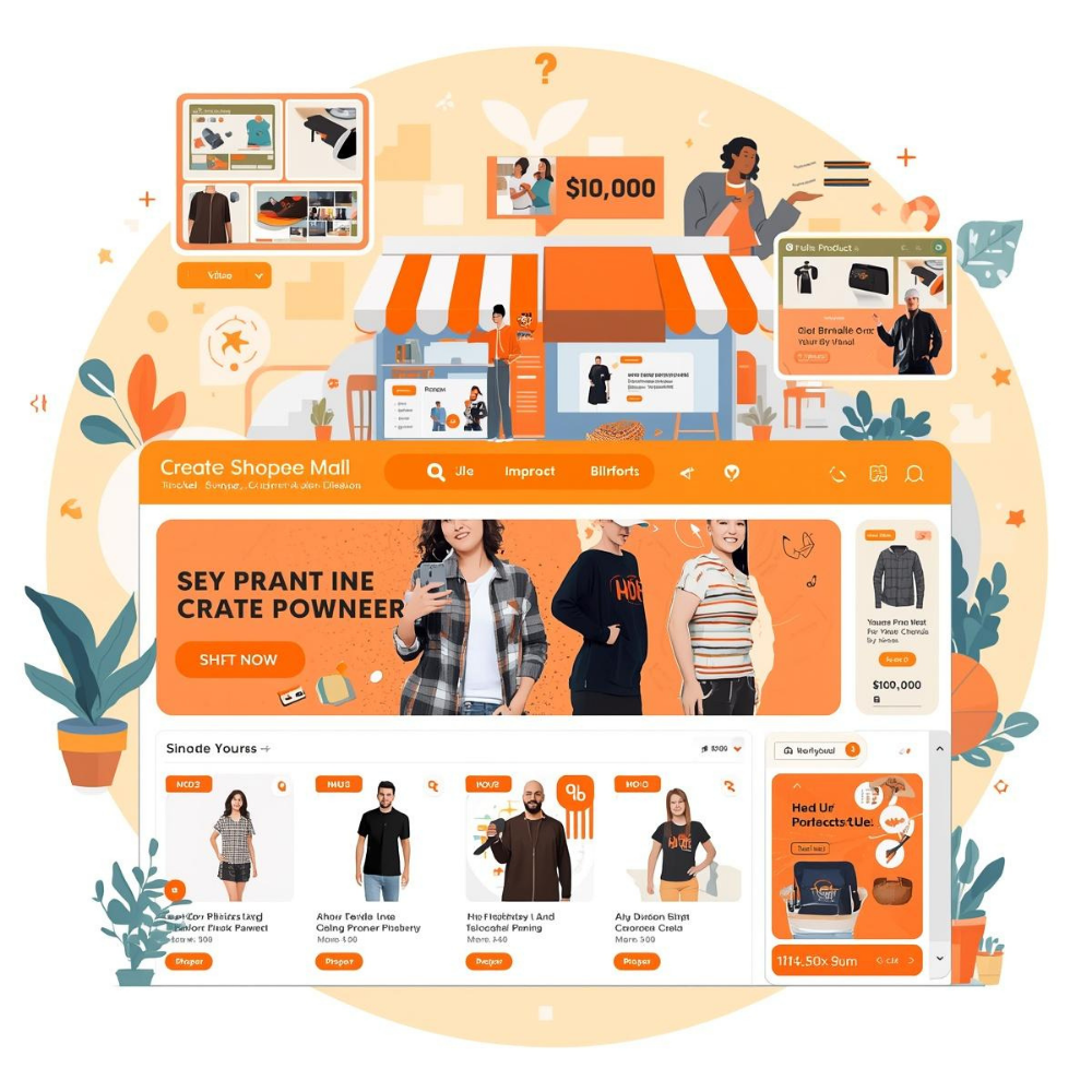 Tạo, quản lý vận hành và tối ưu gian hàng Shopee