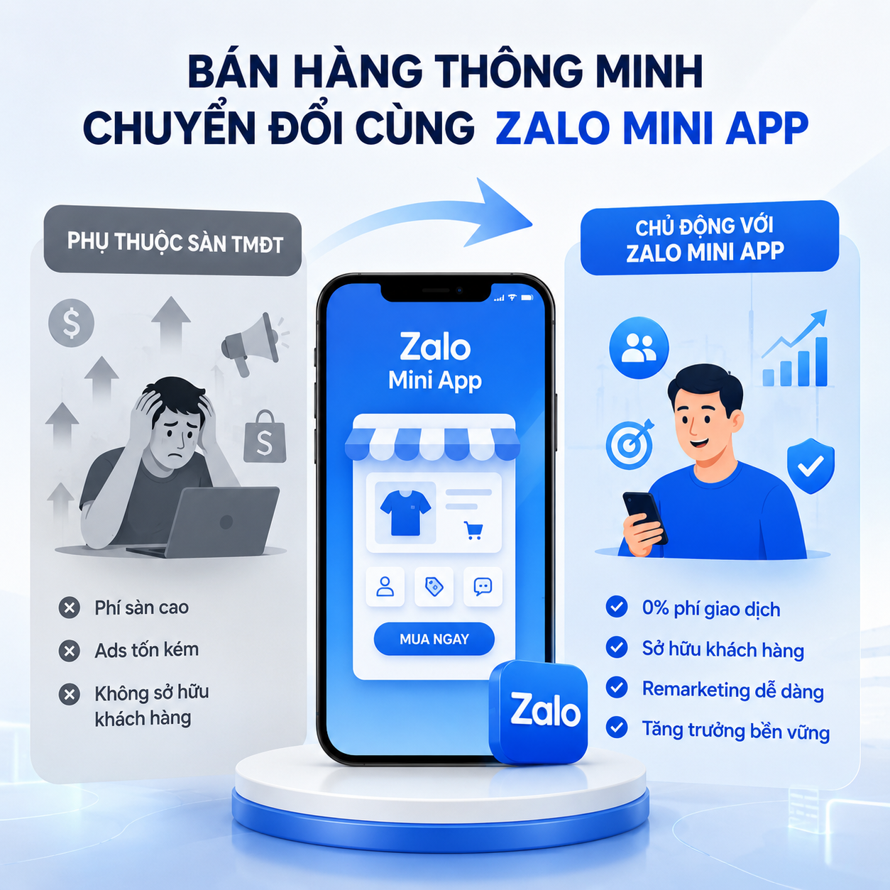 Giao diện Zalo Toàn Diện trên điện thoại
